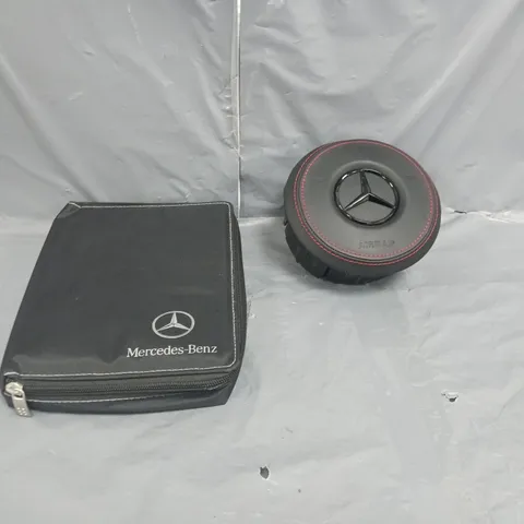 MERCEDES OWNERS MANUAL AND HORN COVER