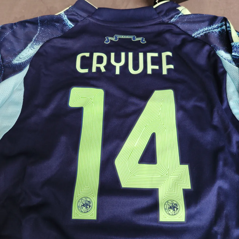 AJAX FULL FOOTBALL KIT FOR KIDS SIZE 22