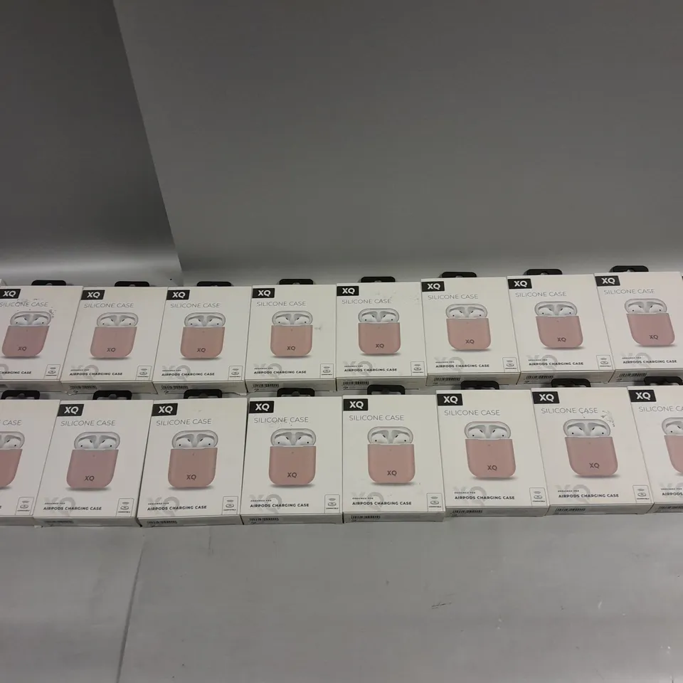 XQ SILICONE CASE AIRPODS CHARGING CASE X20 IN PINK