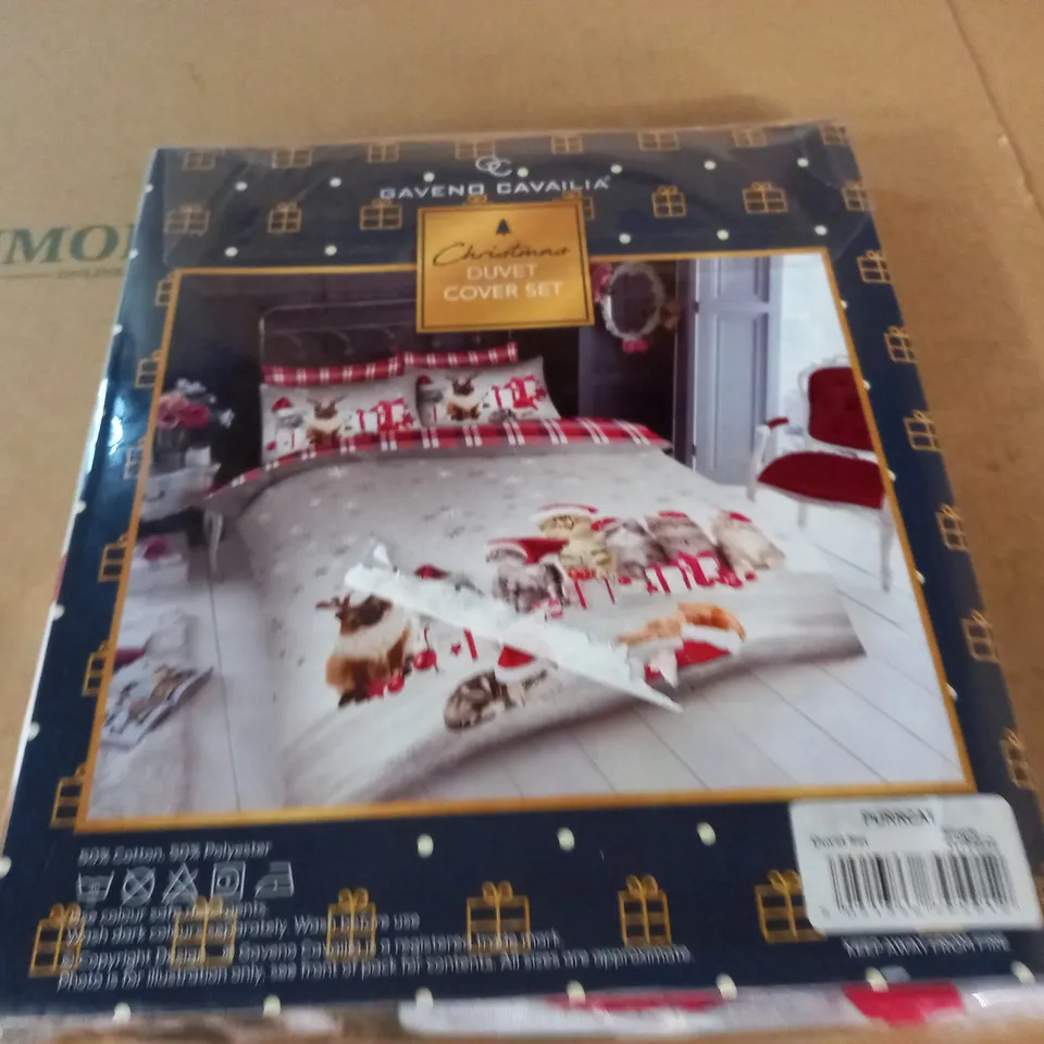 GAVEND CAVAILIA PURRCAT SINGLE DUVET SET