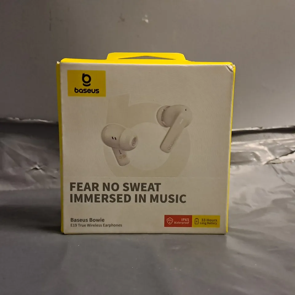 SEALED BASEUS FEAR NO SWEAT IMMERSED IN MUSIC EARPHONES 