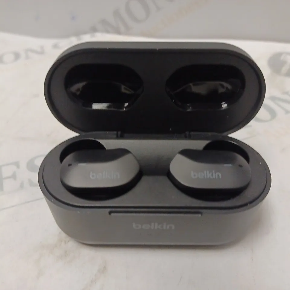 BELKIN TRUE WIRELESS EARBUDS IN BLACK