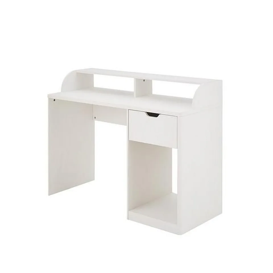 BOXED ASPEN GAMING DESK - WHITE OAK EFFECT (1 BOX) RRP £119