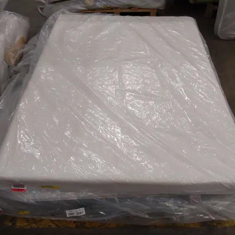 QUALITY BAGGED 22cm MEDIUM-FIRM FOAM 4'6" MATTRESS 