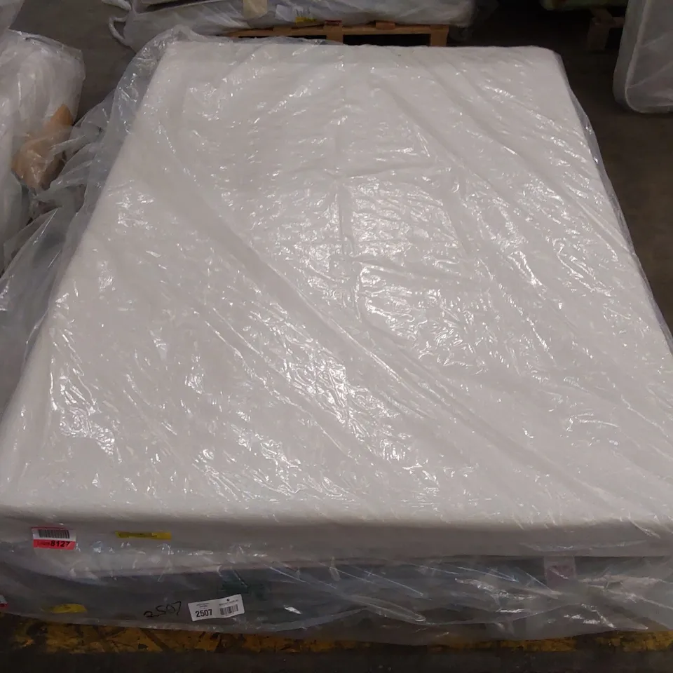 QUALITY BAGGED 22cm MEDIUM-FIRM FOAM 4'6" MATTRESS 
