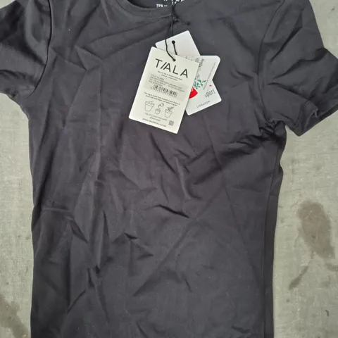 T/ALA DAYFLEX SHORT SLEEVE LONG LENGTH T-SHIRT IN BLACK SIZE XS