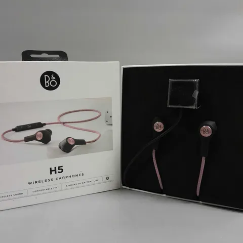 BOXED B&O H5 WIRELESS EARPHONES