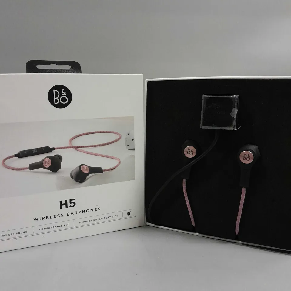 BOXED B&O H5 WIRELESS EARPHONES 