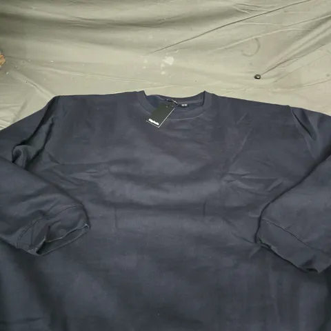 BIGDUDE NAVY SWEATSHIRT – UK 7XL