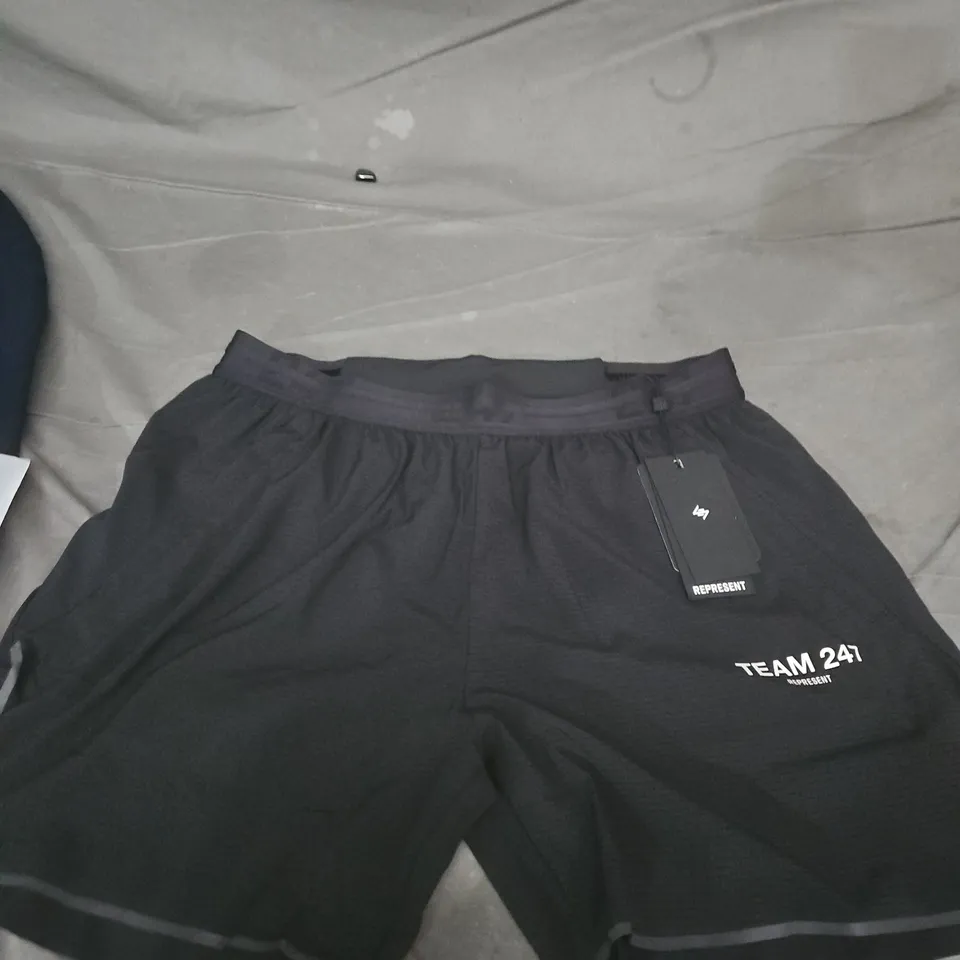 REPRESENT TEAM 247 SHORTS SIZE L