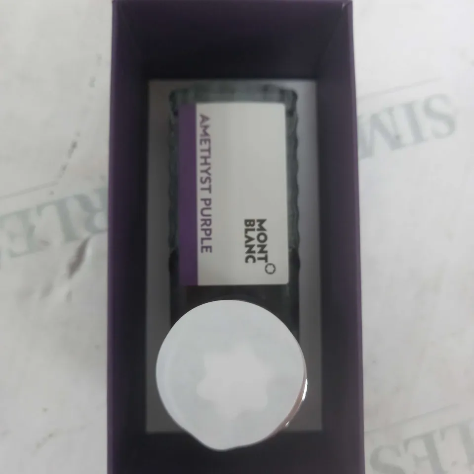 MONTBLANC INK BOTTLE AMETHYST PURPLE