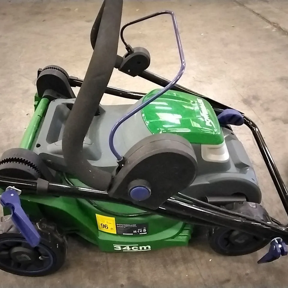 UNBOXED POWERBASE 34CM 40V CORDLESS LAWNMOWER