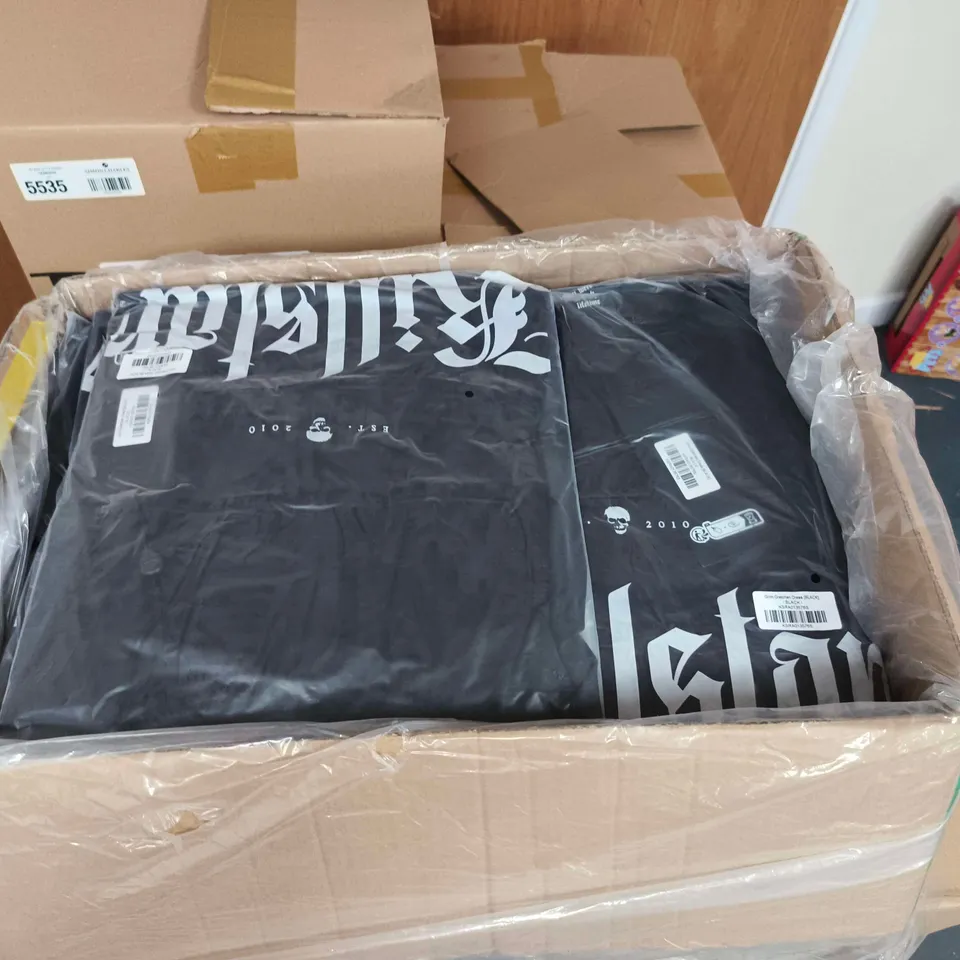 LOT OF APPROXIMATELY 22 BRAND NEW KILLSTAR GRIM GRETCHEN DRESSES IN BLACK - VARIOUS SIZES