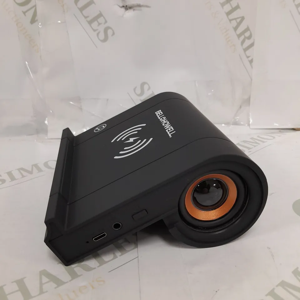 BOXED BELL & HOWELL 2IN1 WIRELESS CHARGING TOUCH SPEAKER