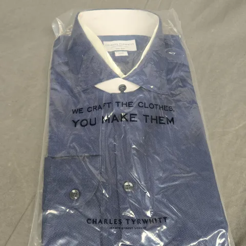 SEALED CHARLES TYRWHITT BUTTONED SHIRT SIZE 16/36"