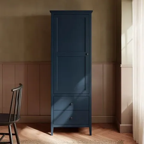 BOXED LYNTON COMPACT KITCHEN LARDER UNIT - NAVY (2 BOXES)