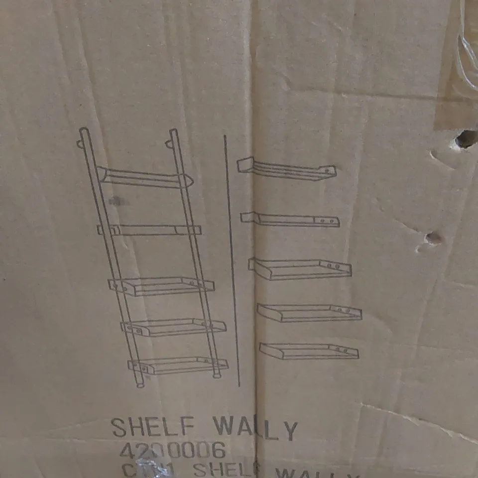 BOXED SET OF SHELVES, NO METAL FRAME 