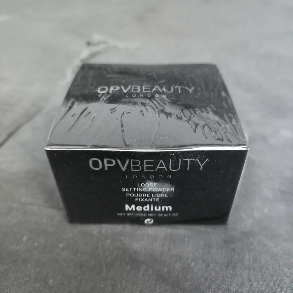 OPV BEAUTY LONDON LOOSE SETTING POWDER – MEDIUM