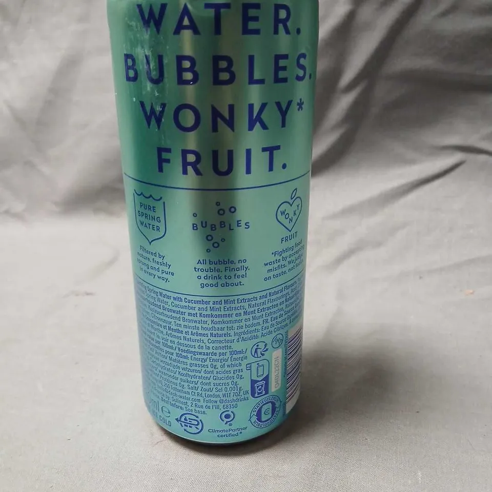 TWELVE DASH CUCUMBER & MINT SPARKLING WATER CAN