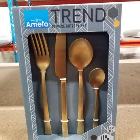 BOXED AMEFA 16 PIECE CUTLERY SET