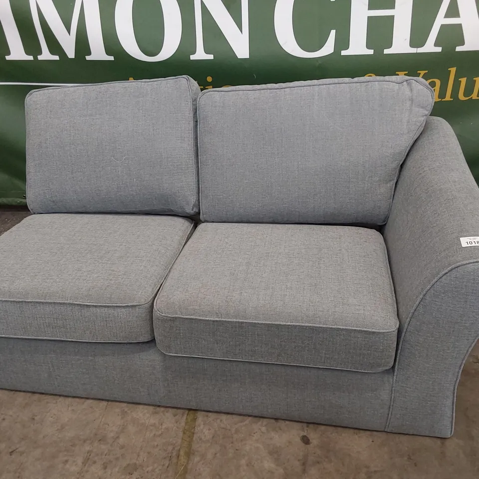 TWO SEATER SECTION DUCK EGG BLUE FABRIC