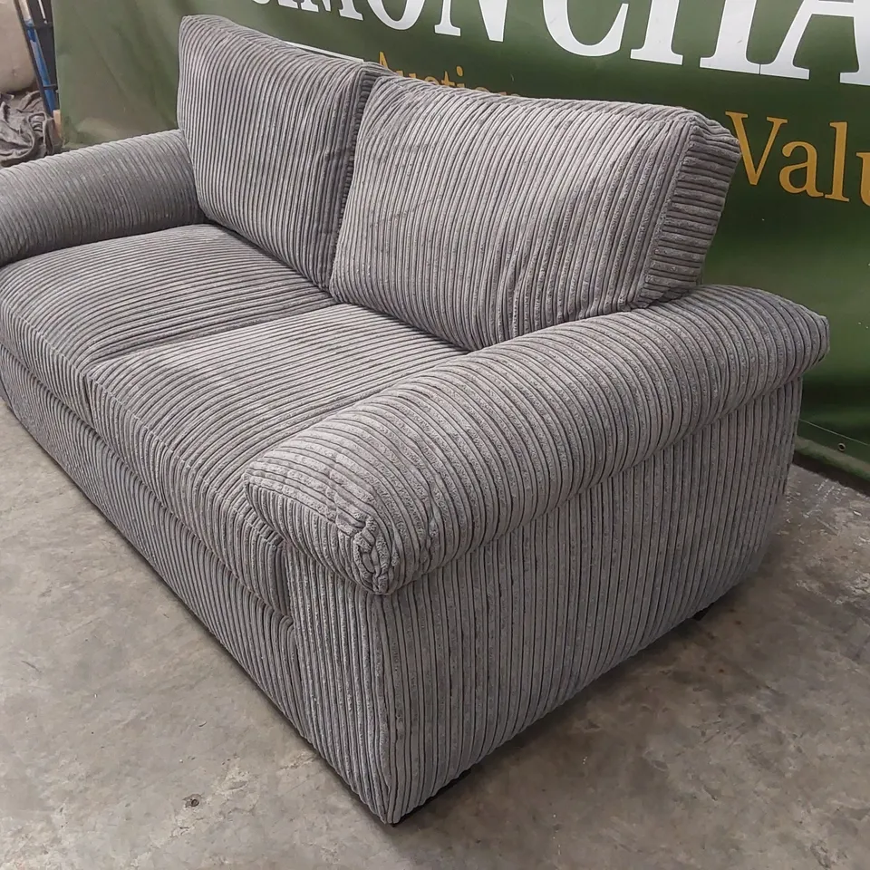 AMALFI STANDARD BACK FABRIC SOFA BED - CHARCOAL  RRP £699