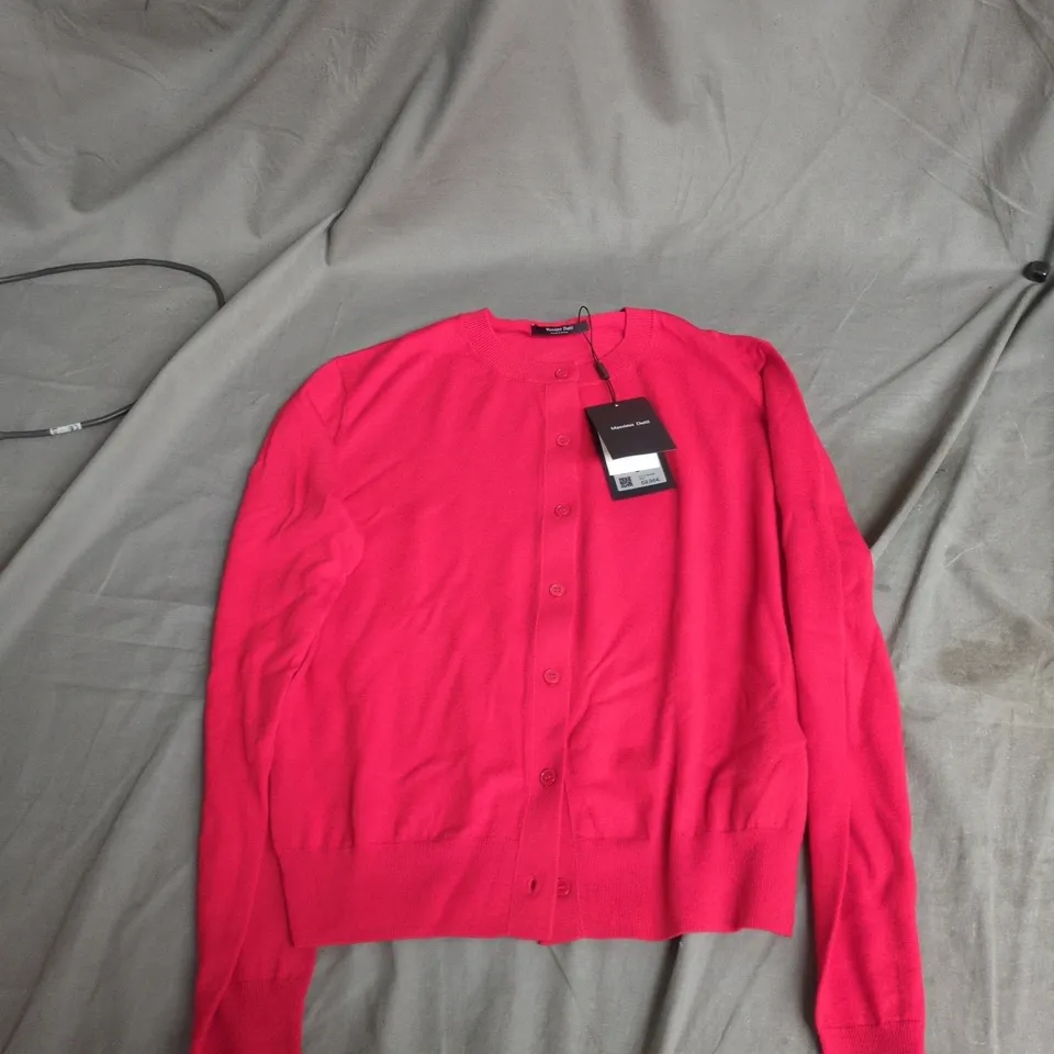 MASSIMO DUTTI PINK CARDIGAN – WOMEN'S, SIZE M