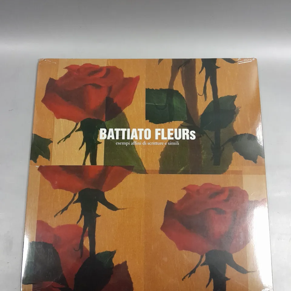 SEALED FRANCO BATTIATO FLEURS VINYL 