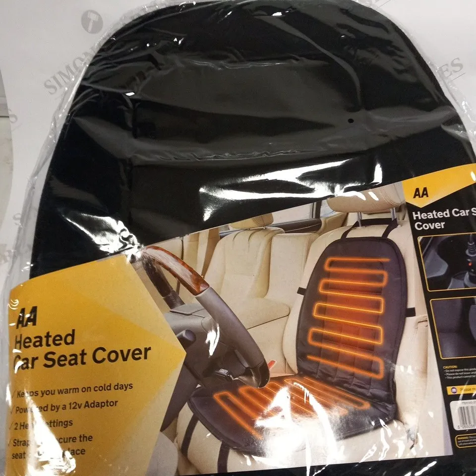 6 BAGGED AA HEATED CAR SEAT COVERS