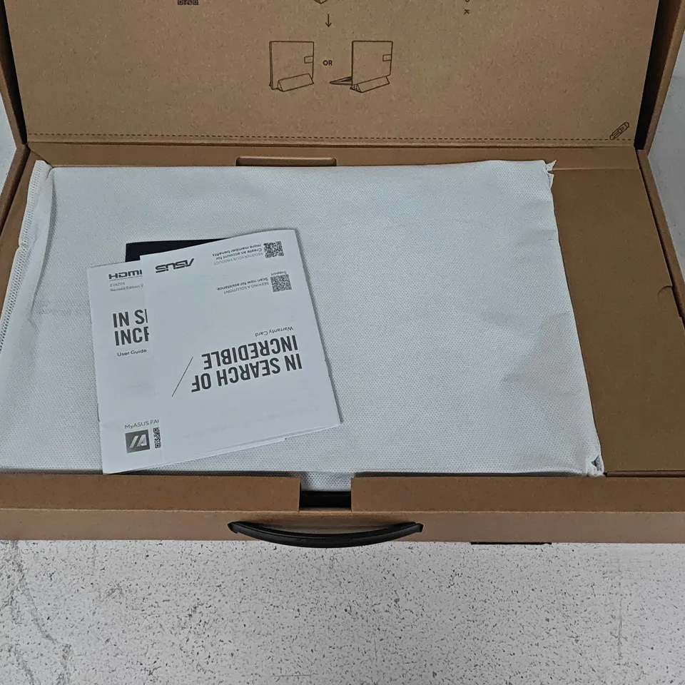 BOXED ASUS VIVOBOOK GO 14/15 RYZEN 30 7000 SERIES 512GB RAM LAPTOP IN SILVER - E1504F