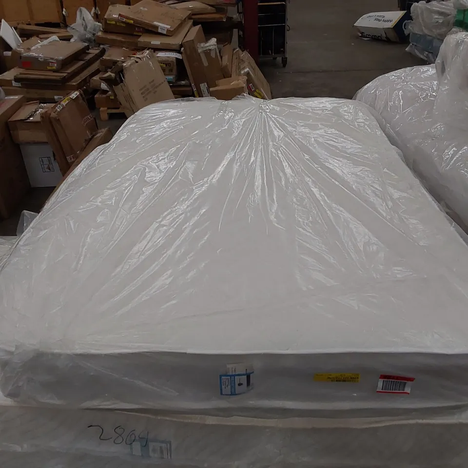 BAGGED 4' SMALL DOUBLE SERENITY HYBRID COIL AND MEMORY FOAM MATTRESS