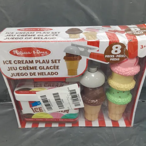 BOXED MELISSA & DOUG ICE CREAM PLAY SET 