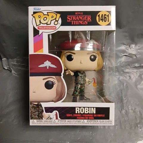 POP TELEVISION STRANGER THINGS ROBIN VINYL FIGURINE - 1461