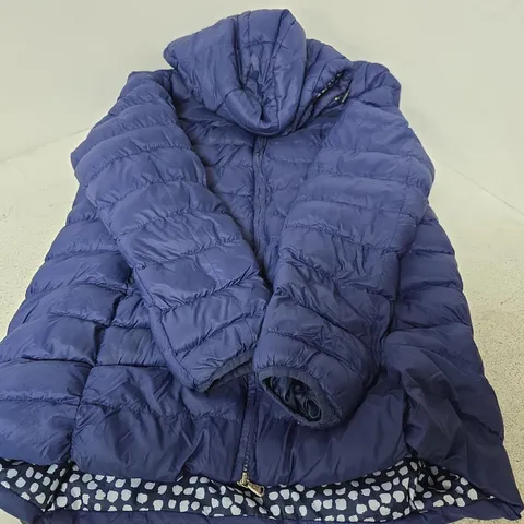 CREW CLOTHING CO. NAVY PUFFER JACKET – UK 14