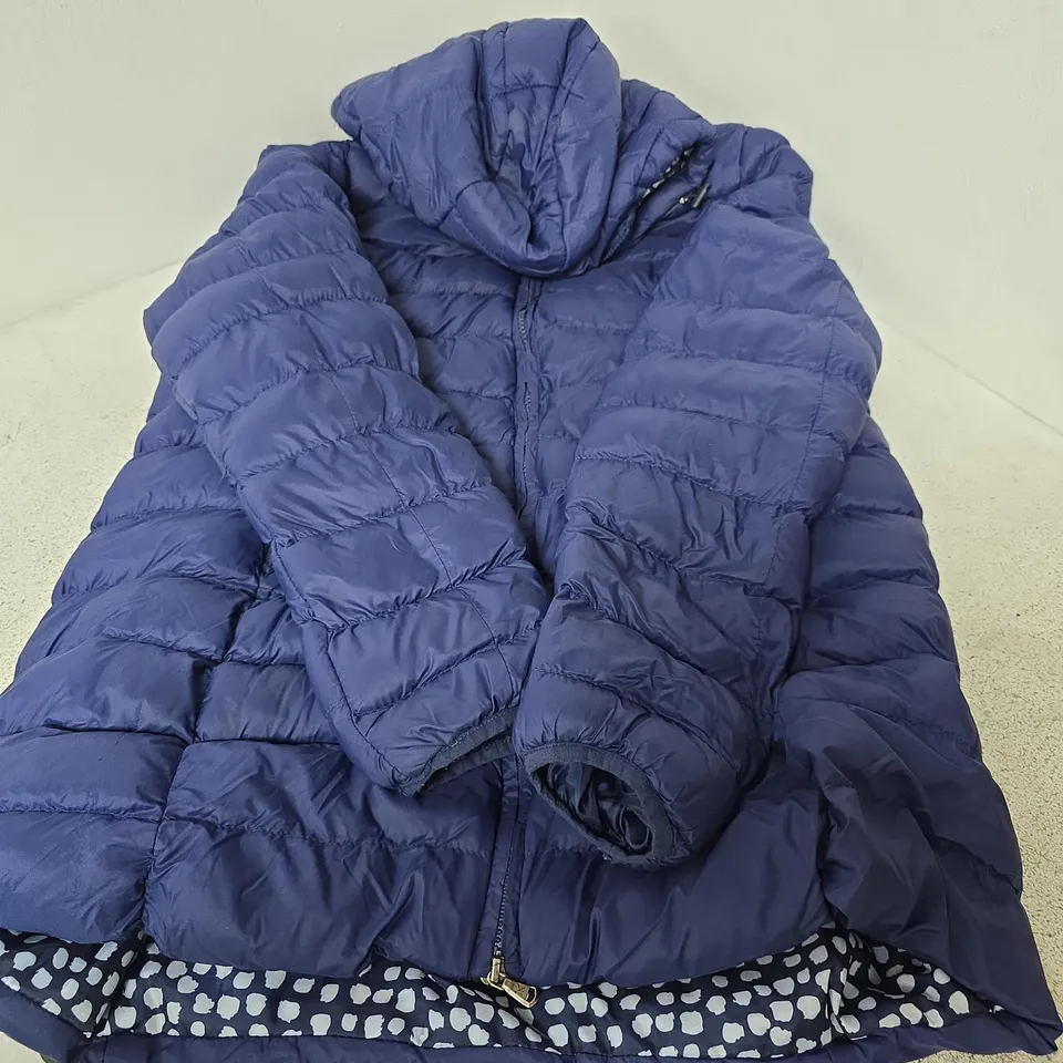 CREW CLOTHING CO. NAVY PUFFER JACKET – UK 14