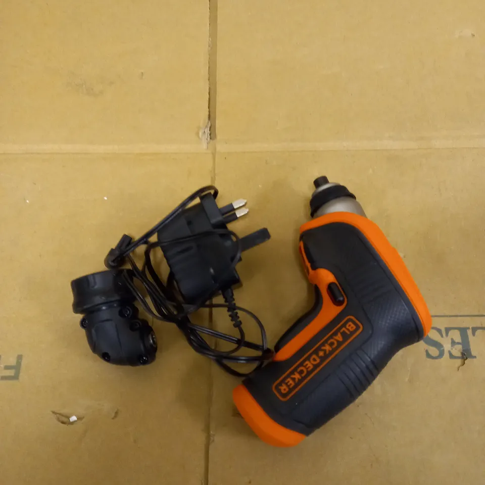BLACK + DECKER SCREWDRIVER