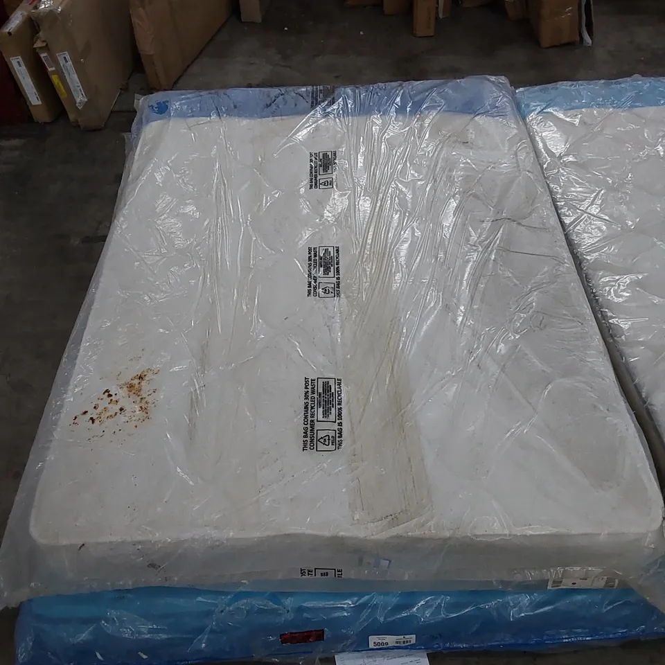 BAGGED 4FT6 DOUBLE SIZED MEMORY FOAM MATTRESS 