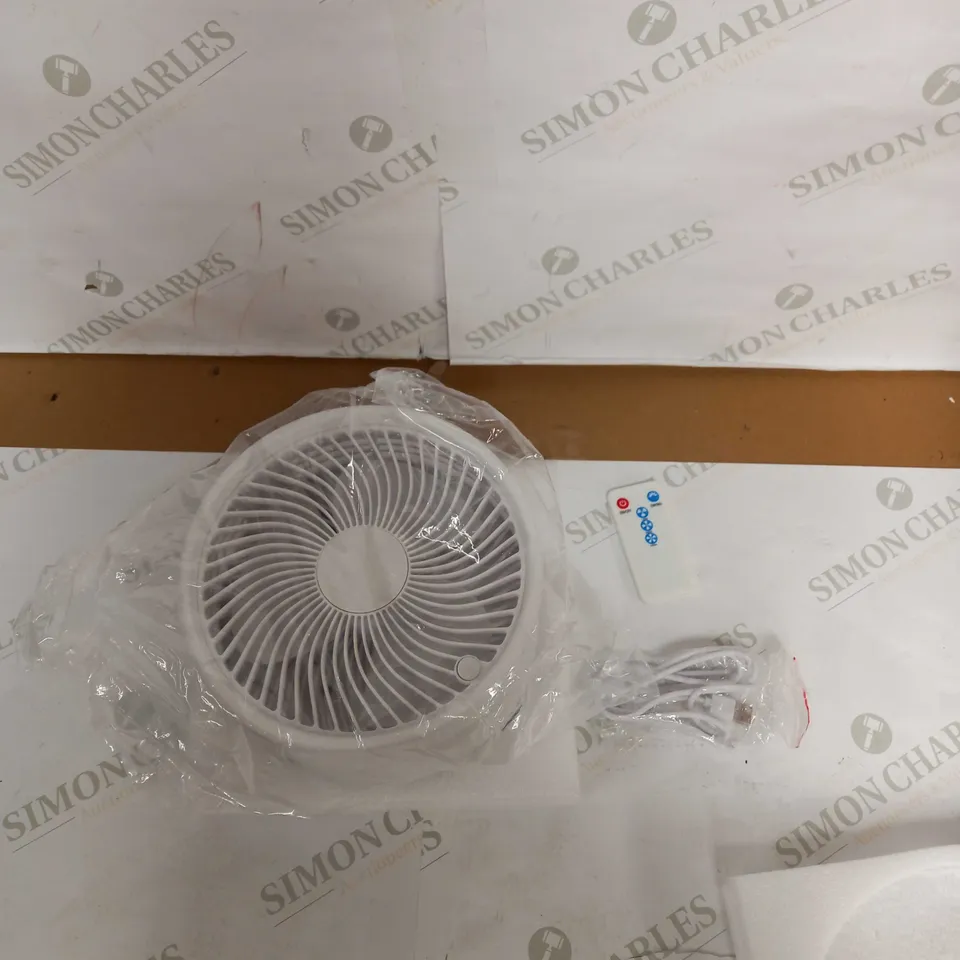 BELL & HOWELL OSCILLATING FOLDING RECHARGEABLE FAN
