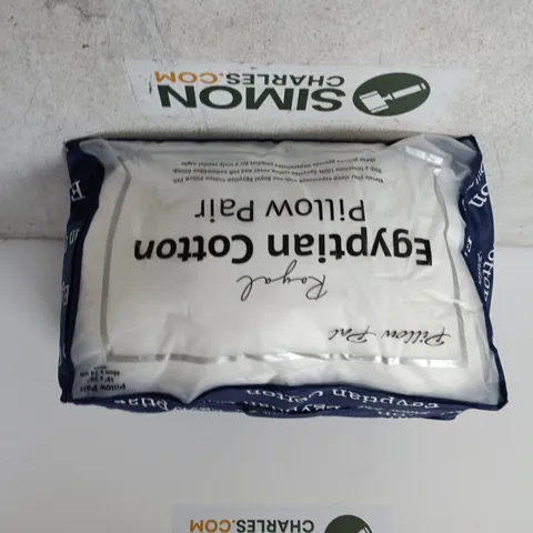 ROYAL EGYPTIAN COTTON PILLOW PAIR - 48CM X 74CM 