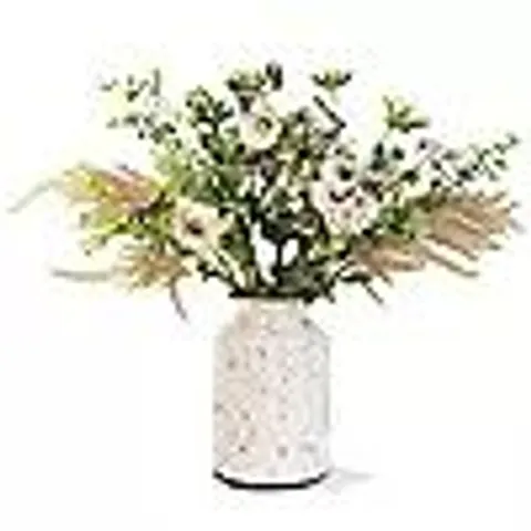 PEONY RUSTIC MIX PATTERNED URN VASE