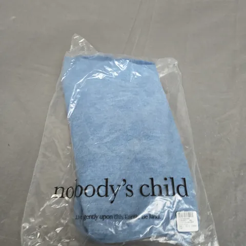 BAGGED NOBODYS CHILD DENIM SANDRA MIDI DRESS SIZE 12