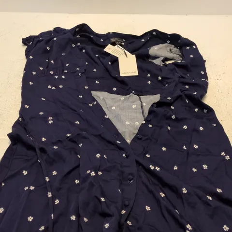 NOBODY'S CHILD DINA MINI DRESS – SOFT BLUE, UK 12 