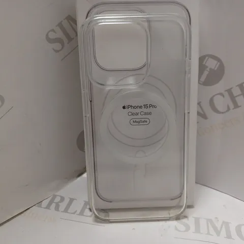 APPLE IPHONE 15 PRO CLEAR CASE WITH MAGSAFE