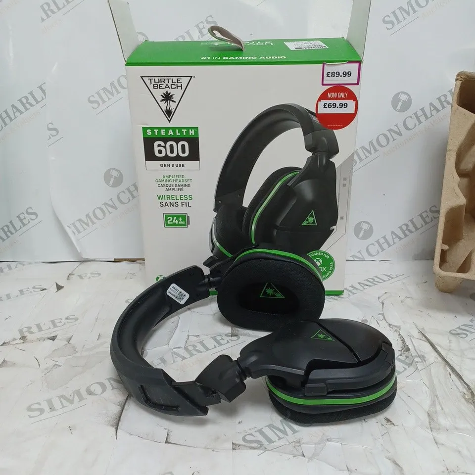 BOXED TURTLE BEACH STEALTH 600 GEN 2 USB WIRELESS AMPLIFIED GAMING HEADSET