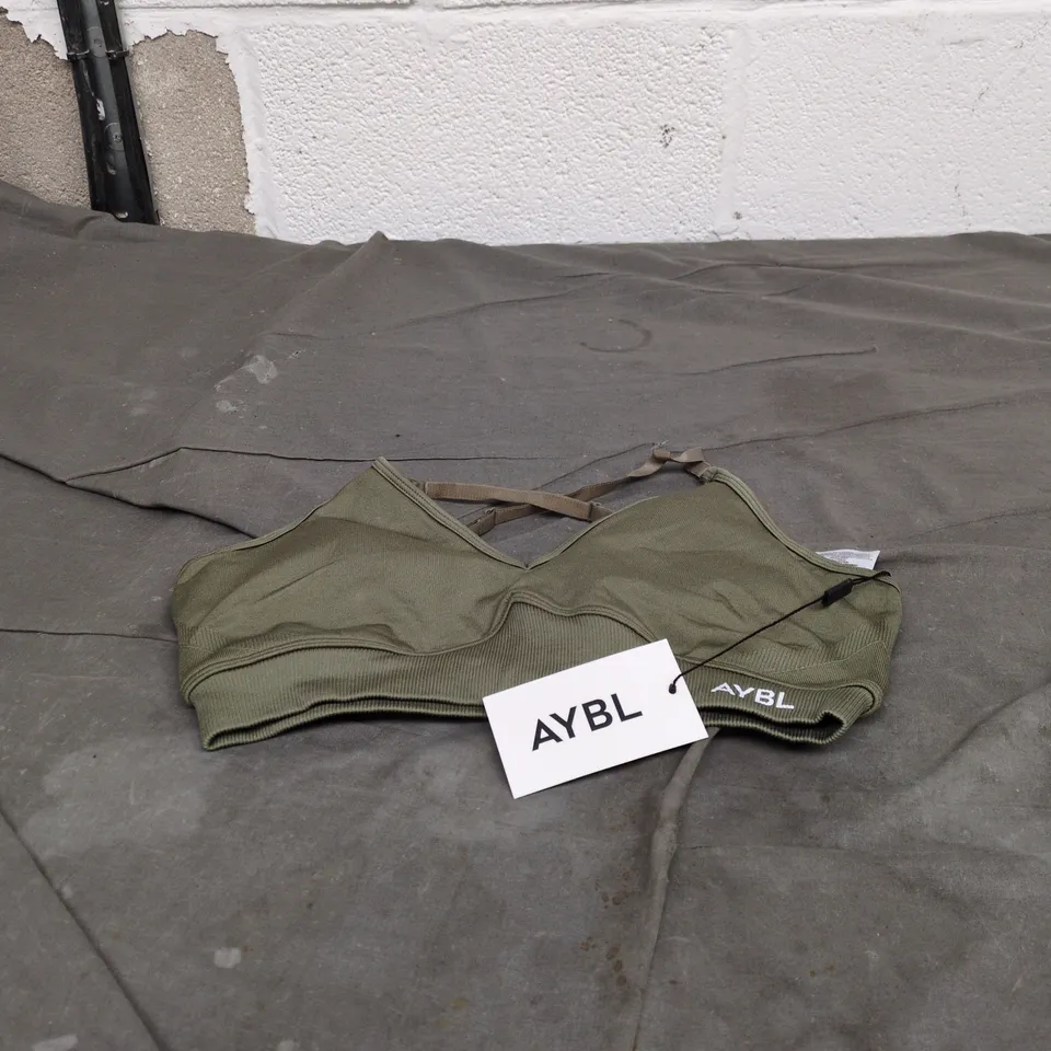 AYBL ADAPT BRA OLIVE MEDIUM WITH TAGS