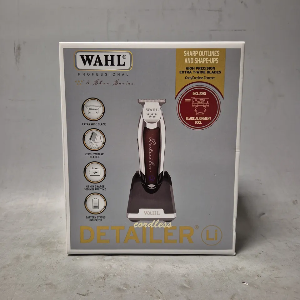 BOXED WAHL CORDLESS DETAILER 