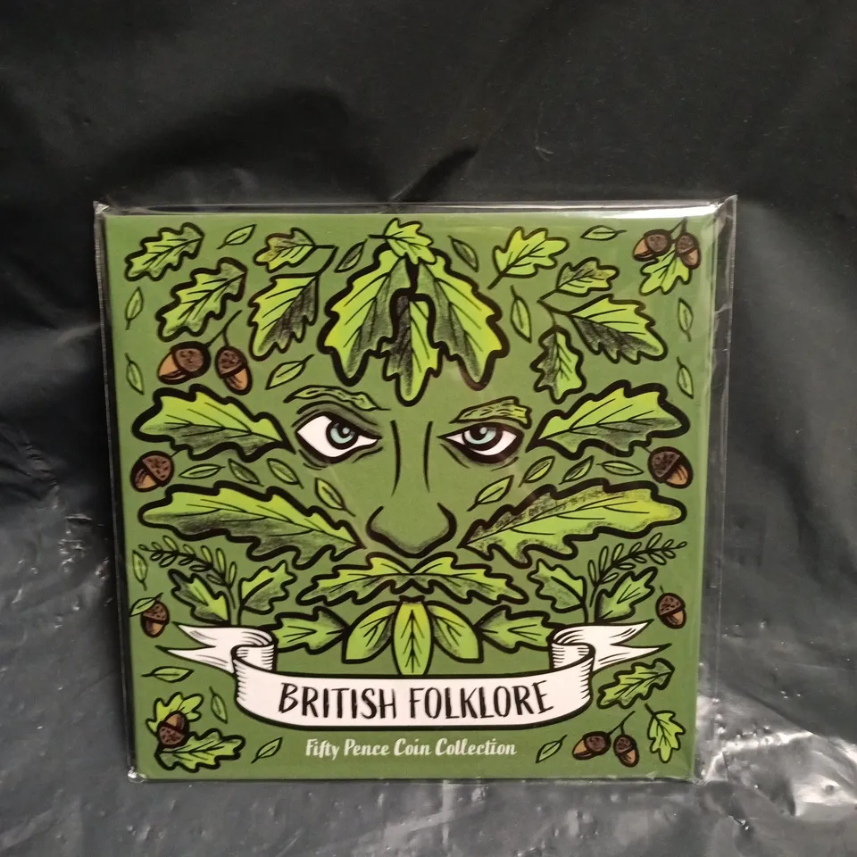 BRITISH FOLKLORE FIFTY PENCE COIN COLLECTION