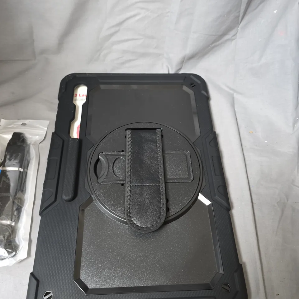 BOX OF APPROXIMATELY 17 RUGGED TABLET CASE WITH KICKSTAND AND HAND STRAP – 