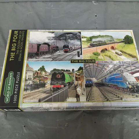 WORLD OF RAILWAYS - THE BIG FOUR JIGSAW