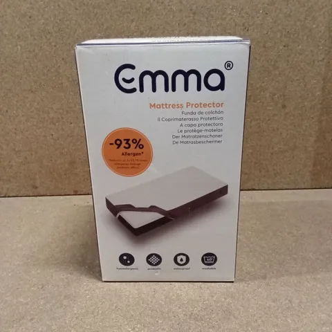 BOXED EMMA MATTRESS PROTECTOR, SINGLE SIZE
